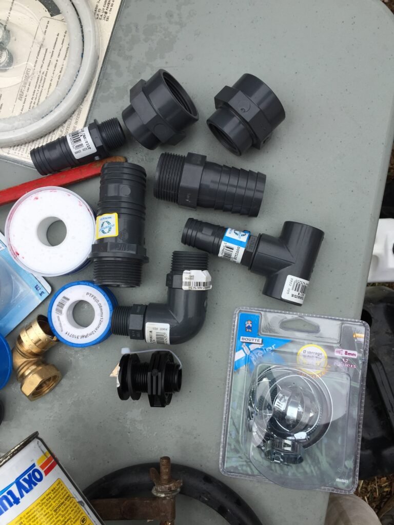 PVC Pipe Fittings Set