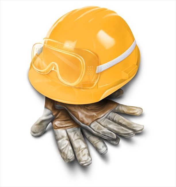 Heavy-Duty Safety Work Gloves (Pair)
